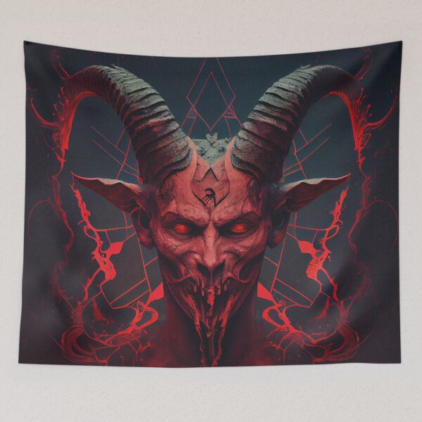 Item preview, Satanic Evil image of a Satan. designed and sold by The-Dark-Art.