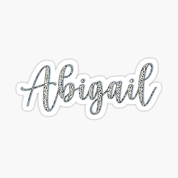 Outfit inspired by the name Abigail! Type you name in the comments