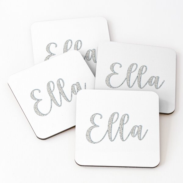 Artikelvorschau, Ella-Name, dalmatinisches Muster Ella-Vorname entworfen und verkauft von Danylo Mikhnievych.