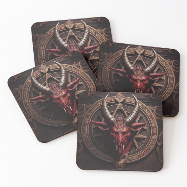 Item preview, Satanic Evil Stickers of Satan the Devil. designed and sold by The-Dark-Art.