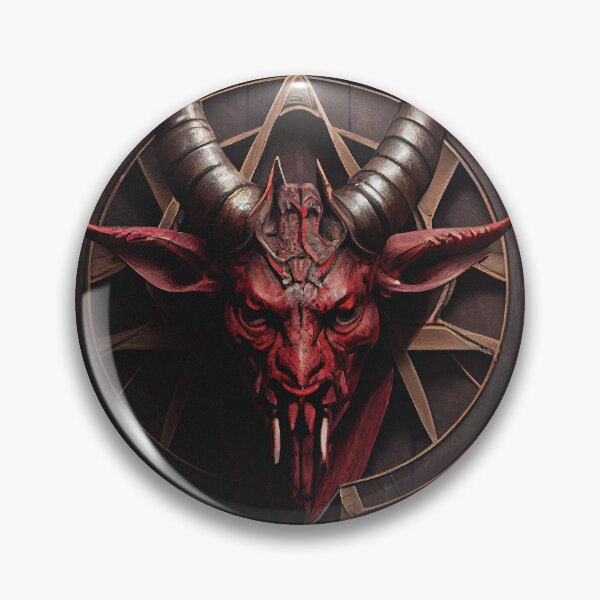 Item preview, Satanic Evil Stickers of Satan the Devil. designed and sold by The-Dark-Art.