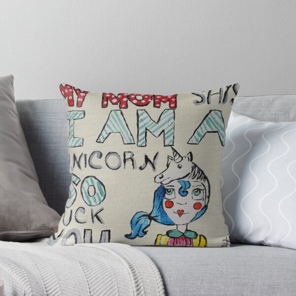 Item preview, funny  phrase about unicorns designed and sold by Tottobydesign.