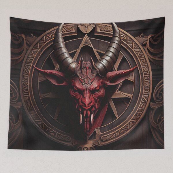 Item preview, Satanic Evil Stickers of Satan the Devil. designed and sold by The-Dark-Art.