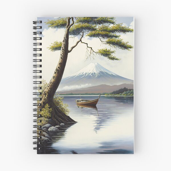 Artikelvorschau, Kawaguchiko-See und Mount Fuji-Souvenir entworfen und verkauft von Odd World.