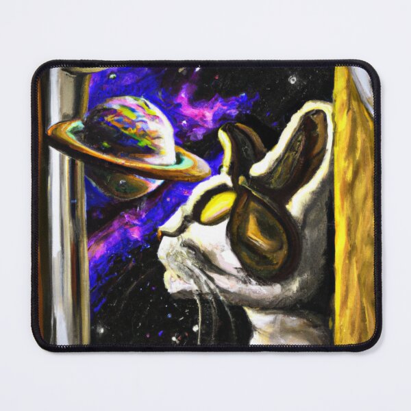 Item preview, Cute Cat on Spaceship Staring at Space designed and sold by rohhos.