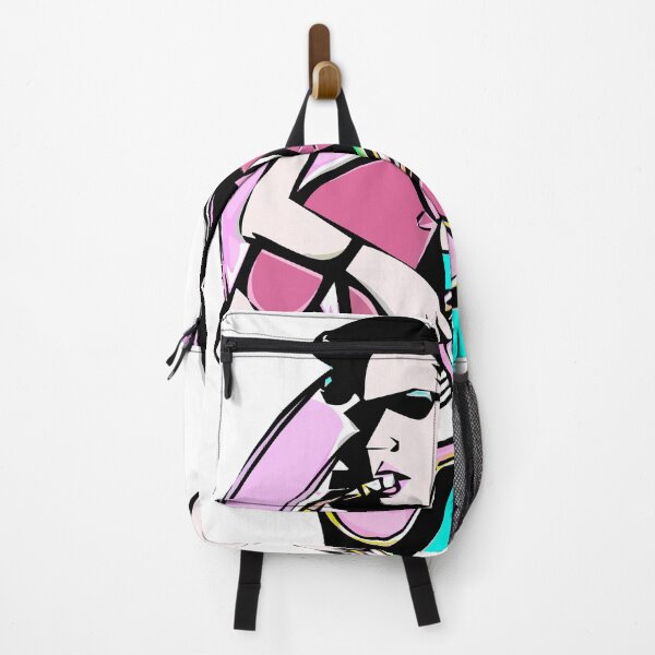 Item preview, "The Guitar-Playing Woman in a Pink Blouse and Emerald Dress" designed and sold by FunnyShopGirl.