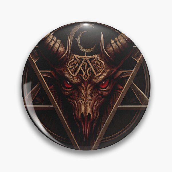 Item preview, Satanic Evil image of Satan and the Devil. designed and sold by The-Dark-Art.