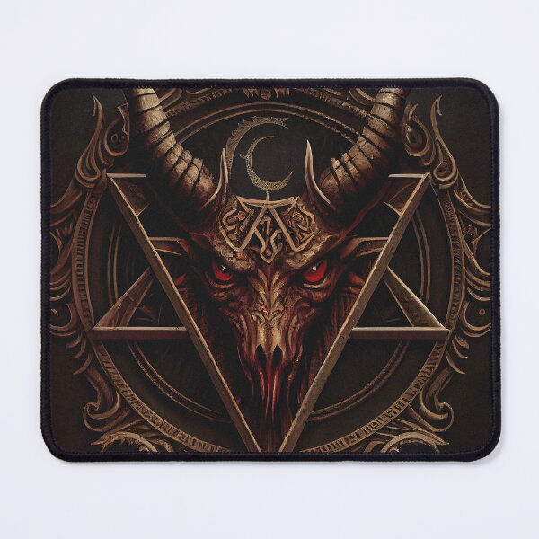 Item preview, Satanic Evil image of Satan and the Devil. designed and sold by The-Dark-Art.