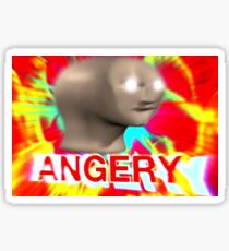 Angery meme man Sticker