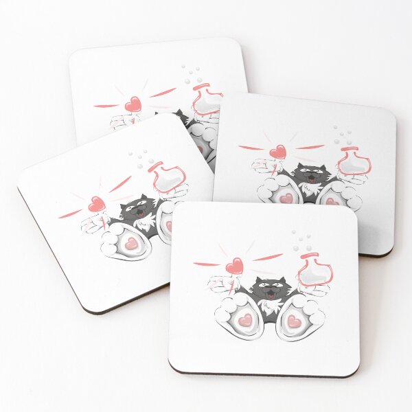 Item preview, Hand-drawn Digital Art. Fun Cat' Story. Valentine designed and sold by DigiPicStock.