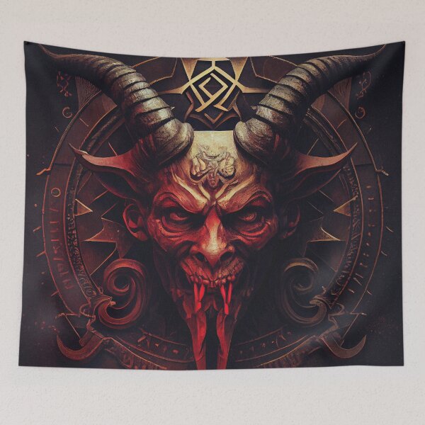 Item preview, Satanic Evil image of Satan and the Devil. designed and sold by The-Dark-Art.