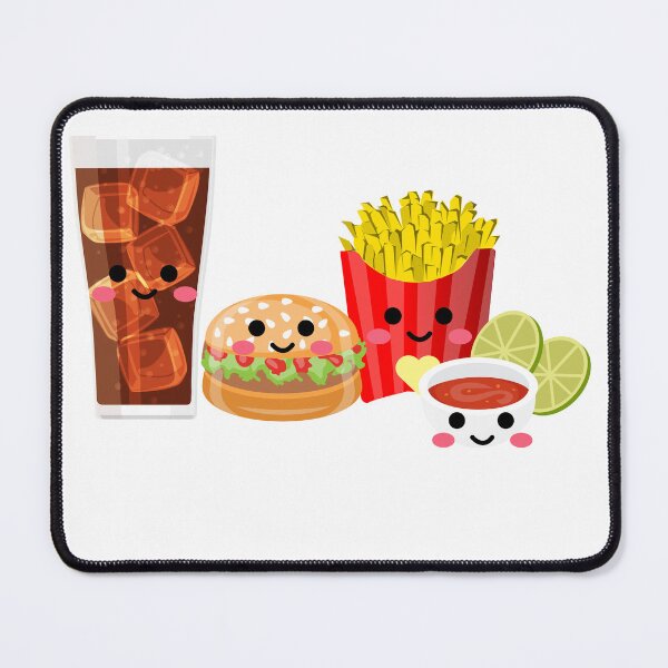 Artikelvorschau, Soda, Hamburger, Pommes, Tomatensoße Glücklicher Tag entworfen und verkauft von Missltms.