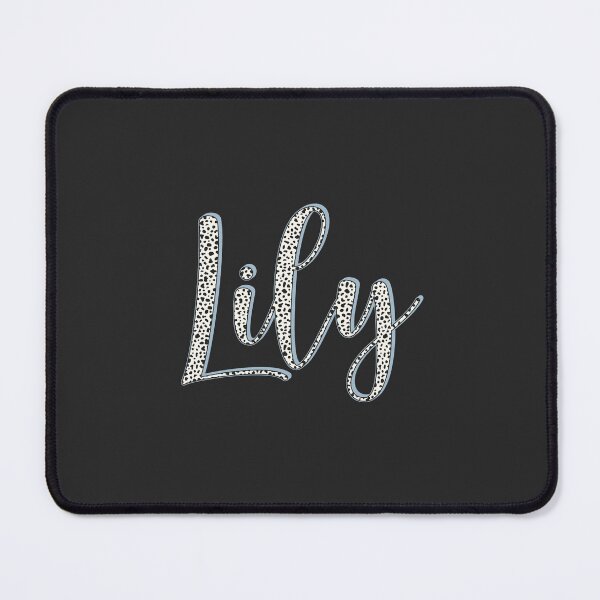Item preview, Lily name, Dalmatian pattern Lily first name designed and sold by Danylo Mikhnievych.