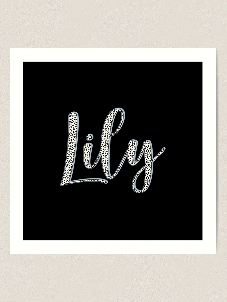 Lily.D✝✨ページ Amazon.com: Lily Xx by Sally Scaffardi - 12x12 Art Print Poster