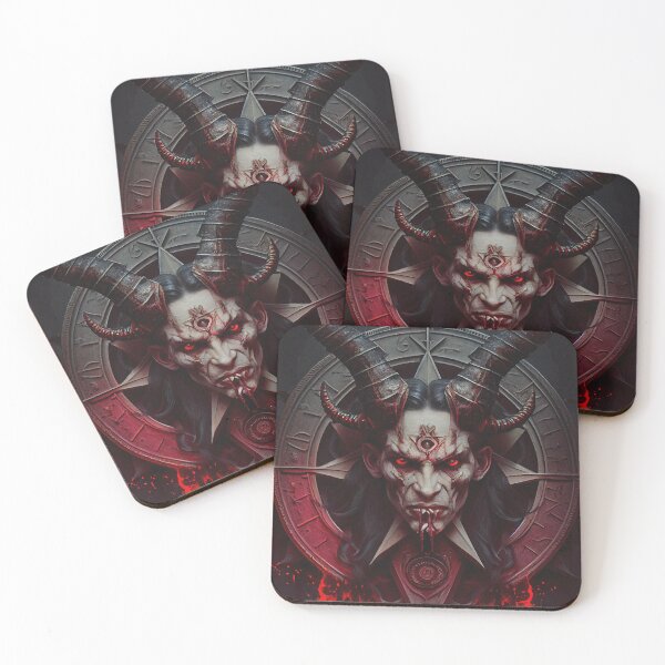 Item preview, Satanic Evil image of Satan and the Devil. designed and sold by The-Dark-Art.