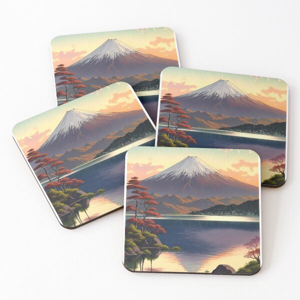 Item preview, Kawaguchiko Lake & Mount Fuji Souvenir designed and sold by Odd World.