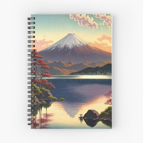 Artikelvorschau, Kawaguchiko-See und Mount Fuji-Souvenir entworfen und verkauft von Odd World.