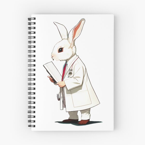 Item preview, Cute baby doctor rabbit illustration 1 designed and sold by vishalraifx.