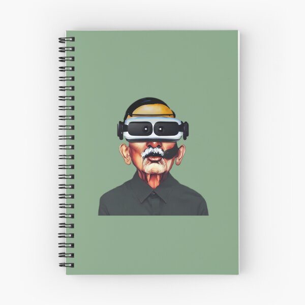 Item preview, CGandhi in VR Color sticker Portrait Half Body  symmetric 2800x2800 transparent background  designed and sold by AlvaWeber.