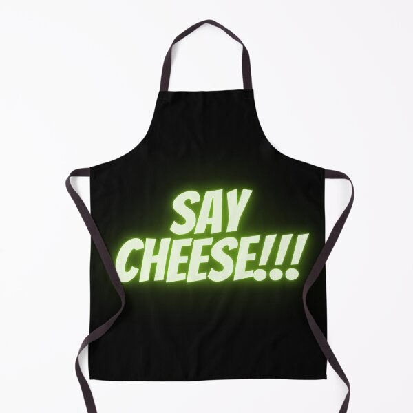 Item preview, Say cheese written in yellow neon font designed and sold by diahsariw.