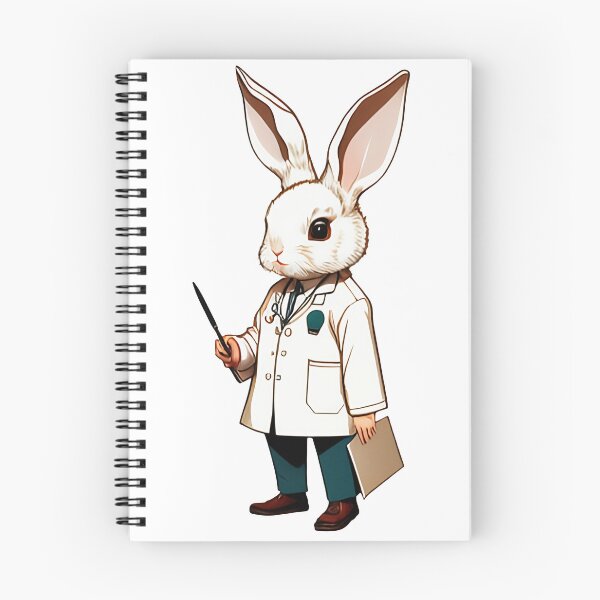Item preview, Cute baby doctor rabbit illustration 2 designed and sold by vishalraifx.