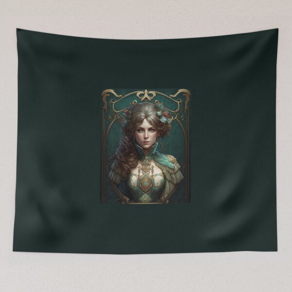 Item preview, The Enchantress designed and sold by ArtNouveauChic.