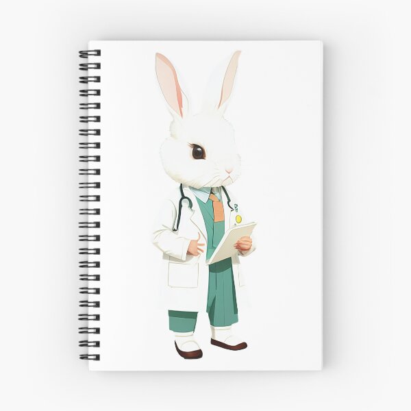 Item preview, Cute baby doctor rabbit illustration 3 designed and sold by vishalraifx.