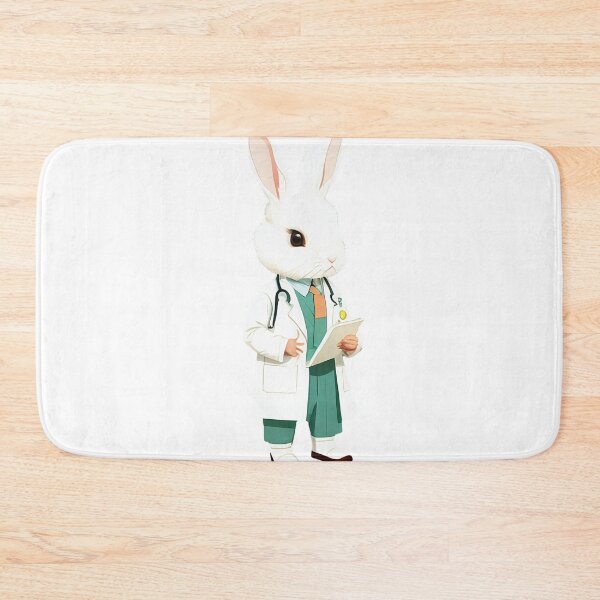 Item preview, Cute baby doctor rabbit illustration 3 designed and sold by vishalraifx.