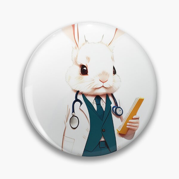 Item preview, Cute baby doctor rabbit illustration 4 designed and sold by vishalraifx.