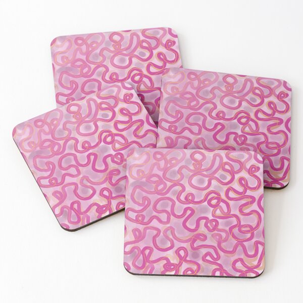 Item preview, Hot Pink Squiggles designed and sold by MandaScribbles.