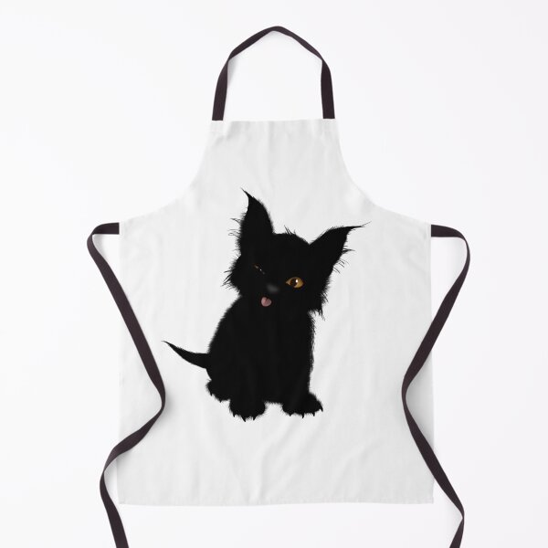 Item preview, scruffy black kitten by Maxine Gadd designed and sold by Maxine Gadd.
