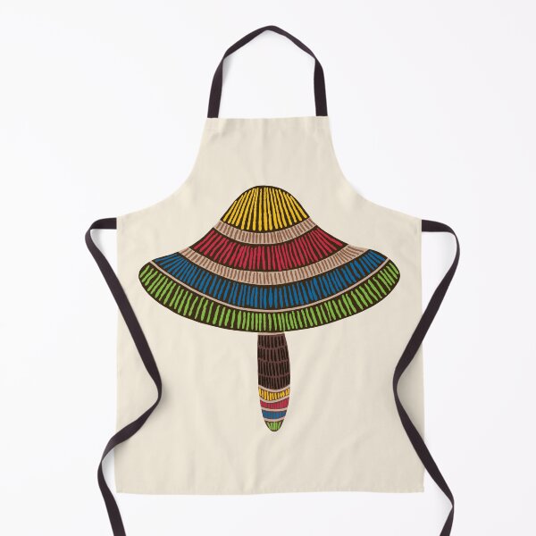 Item preview, AP262-6 African Ethnic Mushroom designed and sold by DuckyRubin.