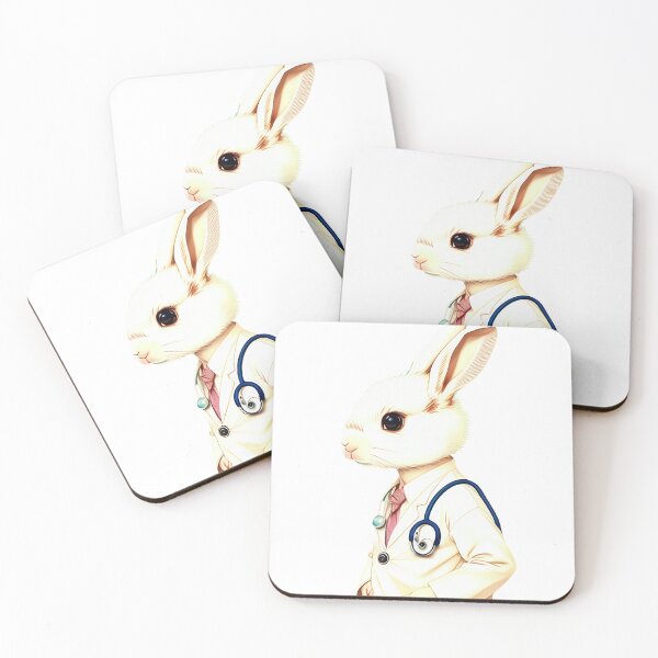 Item preview, Cute baby doctor rabbit illustration 6 designed and sold by vishalraifx.