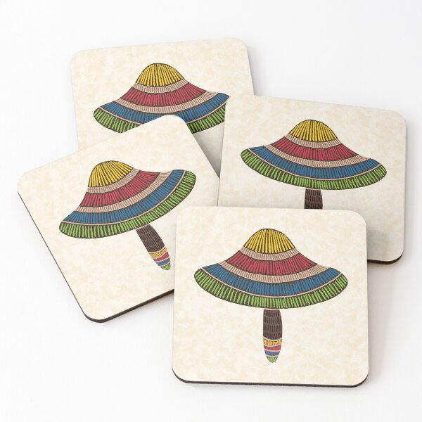 Item preview, AP262-6 African Ethnic Mushroom designed and sold by DuckyRubin.