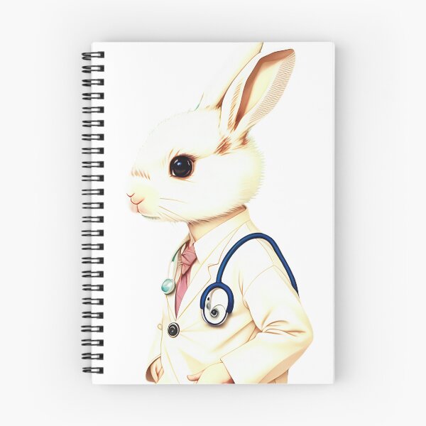 Item preview, Cute baby doctor rabbit illustration 6 designed and sold by vishalraifx.