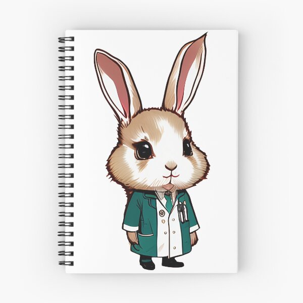 Item preview, Cute baby doctor rabbit illustration 7 designed and sold by vishalraifx.