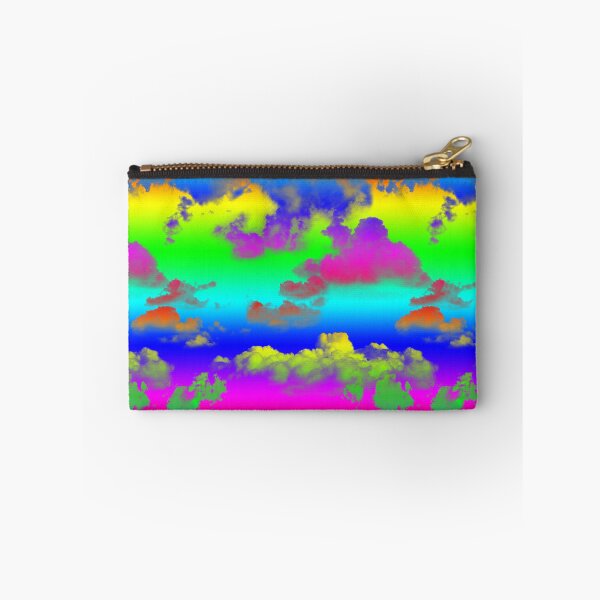 Item preview, Modern Psychedelic - Rainbow Cloudy Sky Pattern  designed and sold by WickedRefined - Nicole Demereckis.