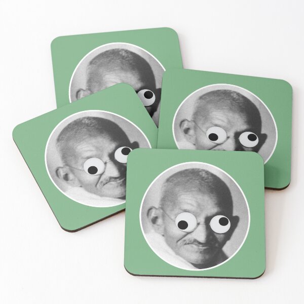 Item preview, Googly Eyed Gandhi  designed and sold by AlvaWeber.