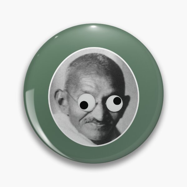 Item preview, Googly Eyed Gandhi  designed and sold by AlvaWeber.