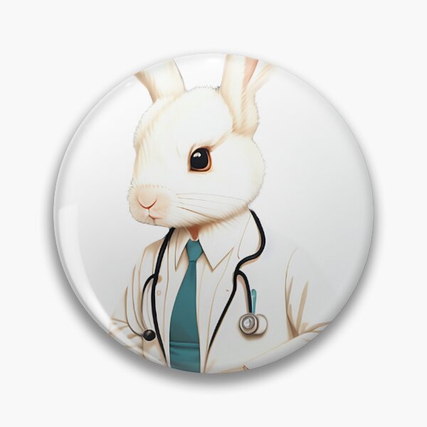 Item preview, Cute baby doctor rabbit illustration 12 designed and sold by vishalraifx.