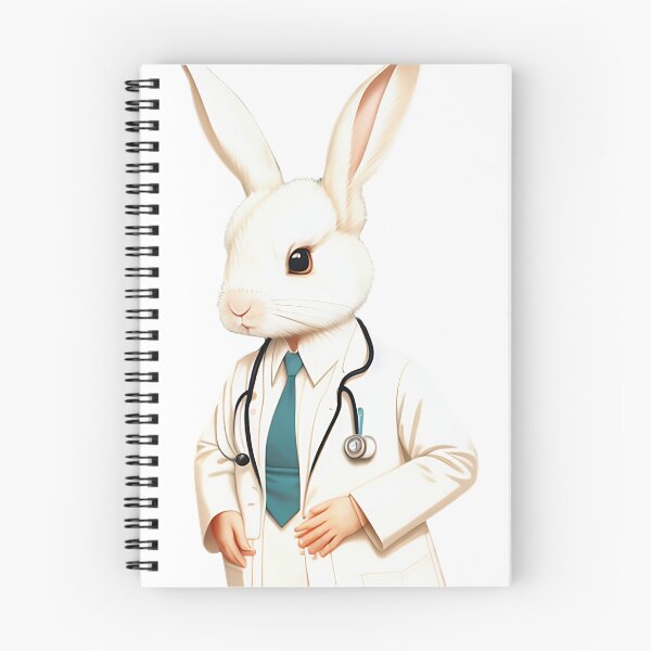 Item preview, Cute baby doctor rabbit illustration 12 designed and sold by vishalraifx.