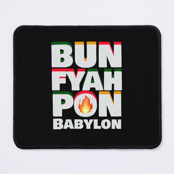 Item preview, Bun Fyah Pon CBDC, Reject babylon Jamaican style designed and sold by Giovanni-c.