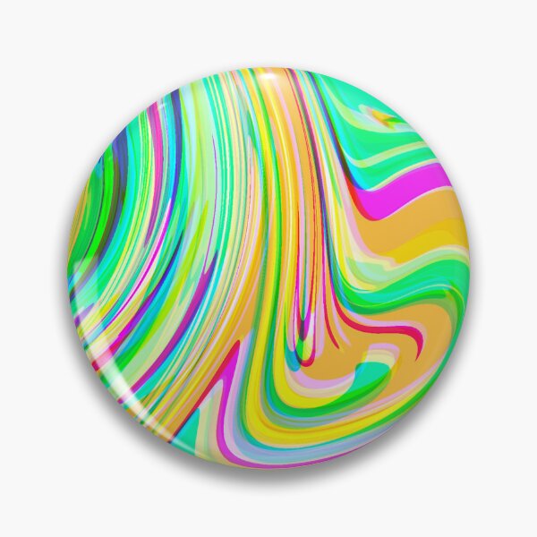 Item preview, Hot Pink, Green, Yellow, Blue and Orange, Marble Pattern Design designed and sold by theprintedclub.
