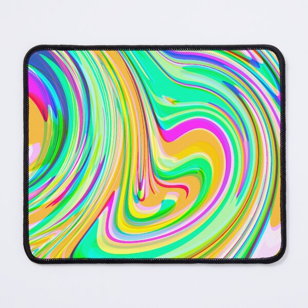 Item preview, Hot Pink, Green, Yellow, Blue and Orange, Marble Pattern Design designed and sold by theprintedclub.