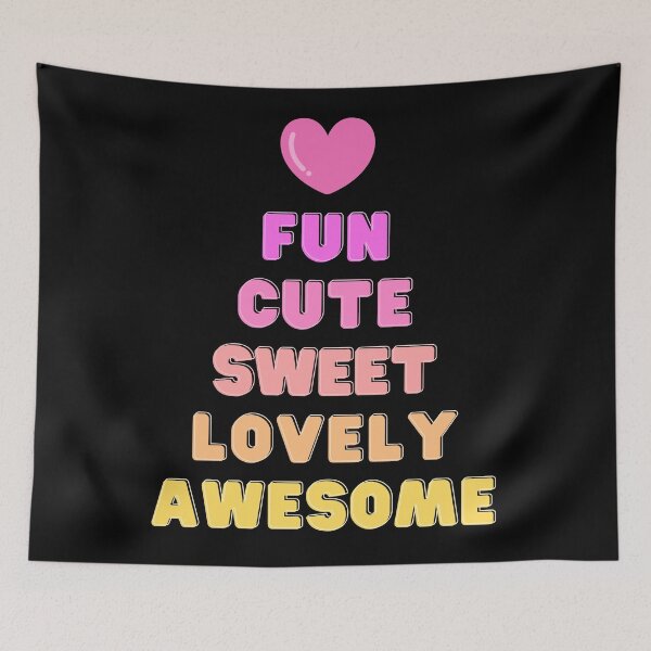 Item preview, Fun, Cute, Sweet, Lovely, Awesome designed and sold by dogslovewindows.