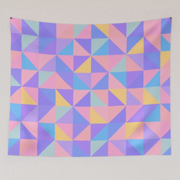 Item preview, Hand Drawn, Multi Colour, Pastel, Geometric designed and sold by OneThreeSix.