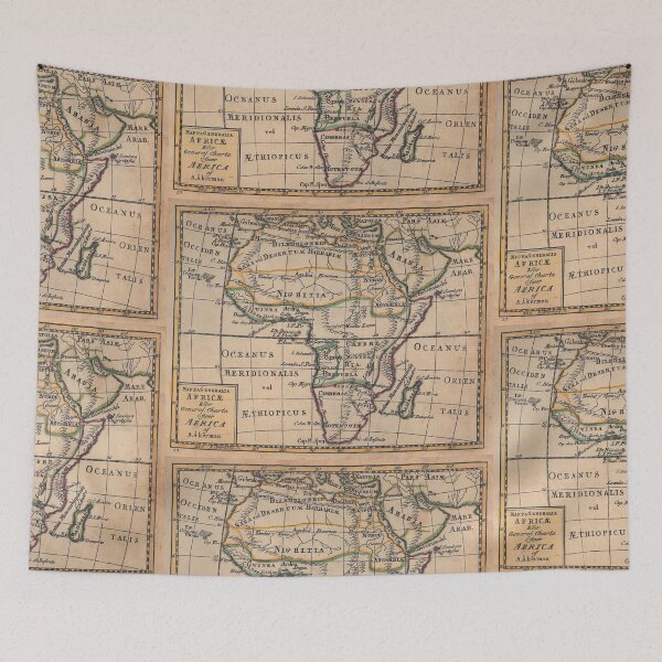 Item preview, Vintage Map of Africa from 1768 designed and sold by depresident.