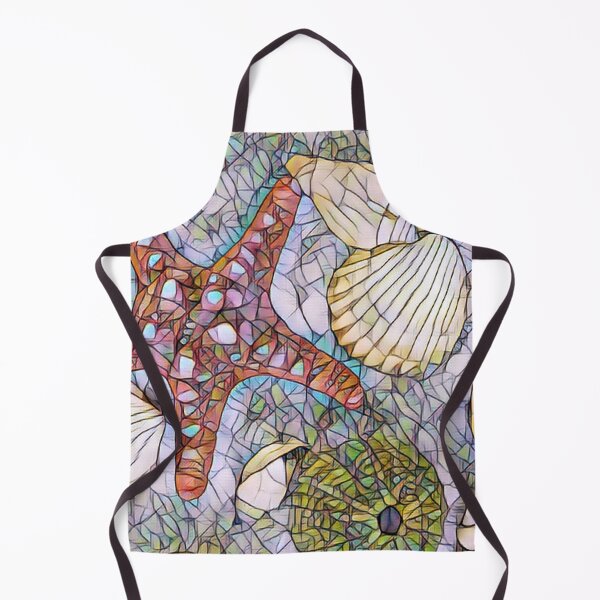 Item preview, Starfish and Sea shells - Abstract designed and sold by tomorrowsart.
