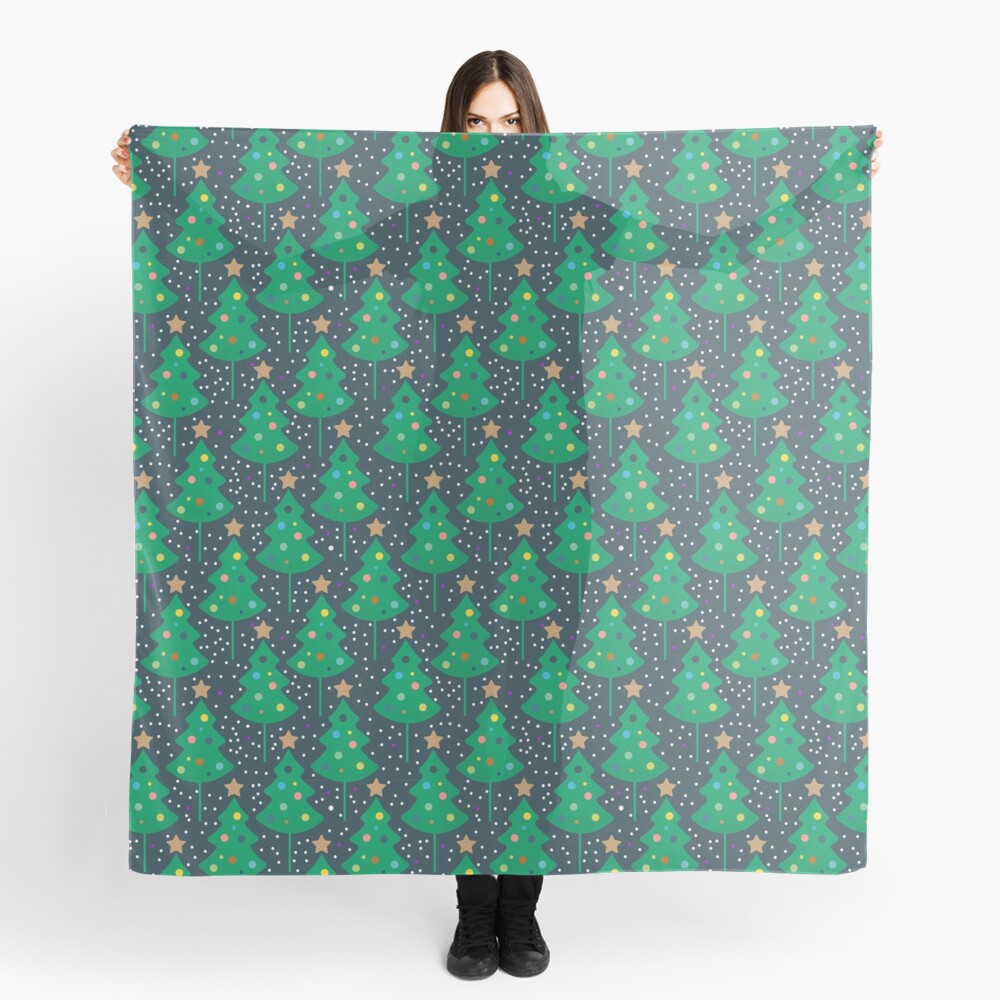 Christmas tree Scarf