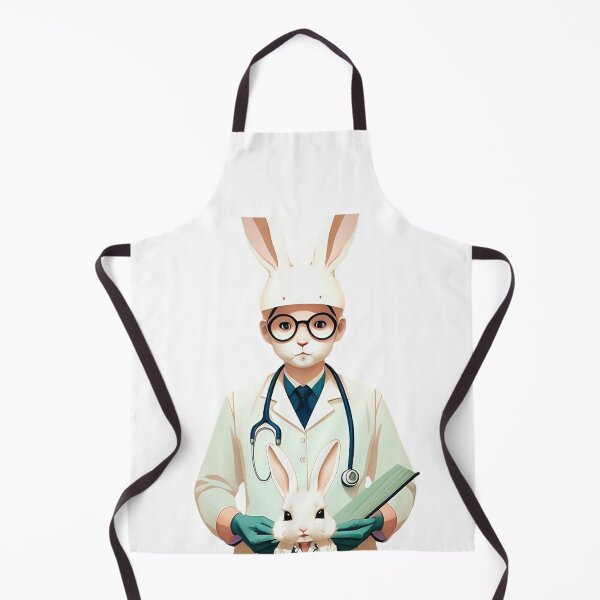 Item preview, Cute baby doctor rabbit illustration 16 designed and sold by vishalraifx.